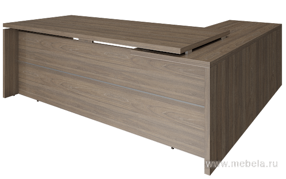 Стол руководителя эргономичный левый