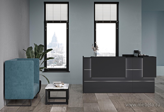 Стойка ресепшен прямая №20