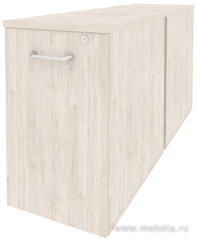 Тумба двойная низкая выдвижная приставная / опорная