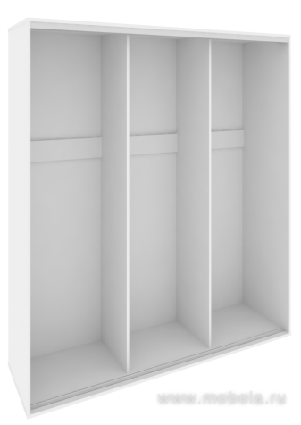 Высокий корпус шкафа-купе + трэк (3-х секционный)