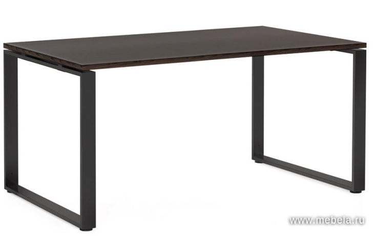 Стол руководителя (чёрные опоры)