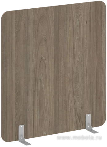 Перегородка напольная ЛДСП на металлических опорах на фетровых подпятниках