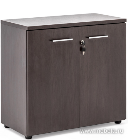 Офисный шкаф низкий, 2 двери