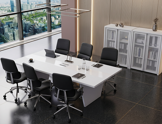 фото кабинет Корнер Белый №5