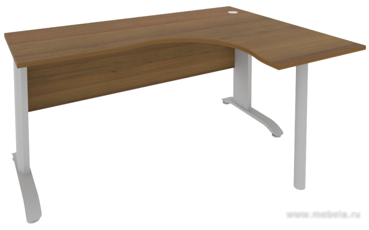 Стол эргономичный на металлокаркасе (правый)