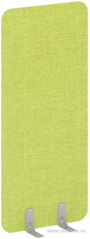 Перегородка напольная на металлических опорах на фетровых подпятниках