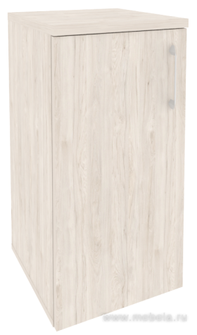 Офисный шкаф низкий узкий лев./прав. (1 низкий фасад ЛДСП)