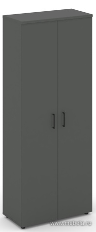 Офисный шкаф высокий широкий (2 высоких фасада, задняя стенка ЛДСП