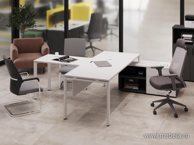 Стол руководителя с греденцией (Лев / Прав)