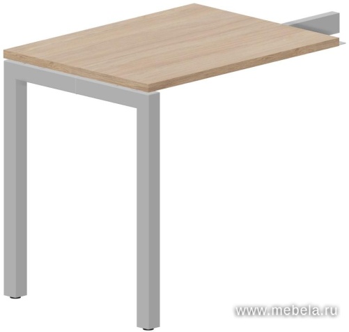 Приставной элемент на опоре (для столешниц гл.70см и 80см)