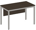 Стол письменный на металлокаркасе с экраном ДСП