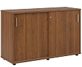 Тумба низкая с раздвижными фасадами