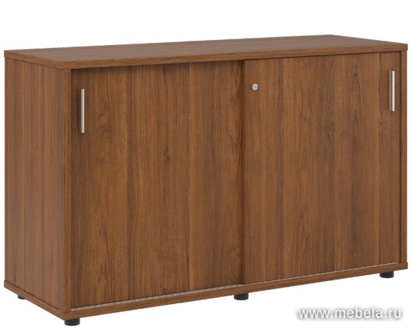 Тумба низкая с раздвижными фасадами