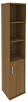 Офисный шкаф узкий полуоткрытый, Л/Пр.