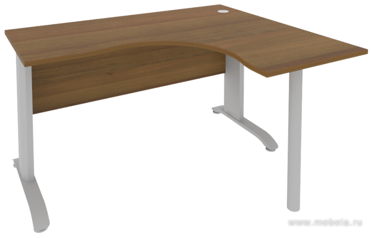 Стол эргономичный на металлокаркасе (правый)