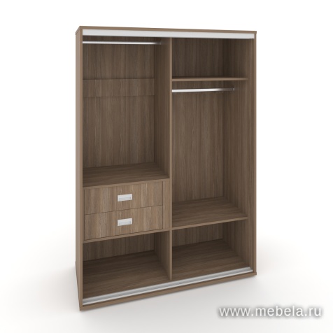 Дверь низкая для шкафа-купе ЛДСП