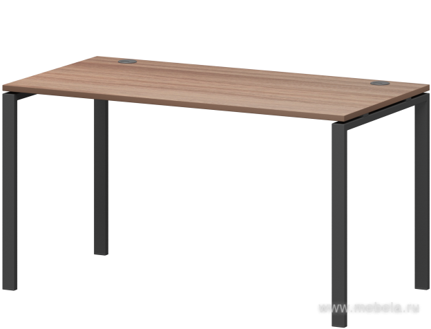 Стол письменный на П-образном металлокаркасе