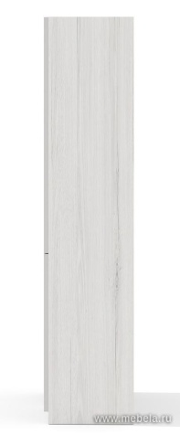 Офисный шкаф высокий со стеклом (полки стекло) с подсветкой