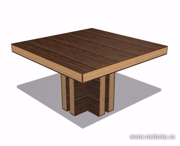 Стол журнальный квадратный