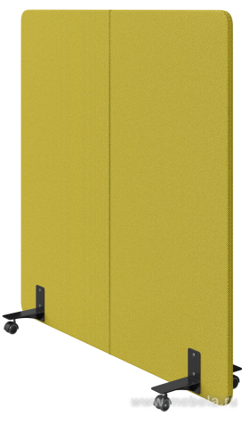 Мобильная перегородка на колесах
