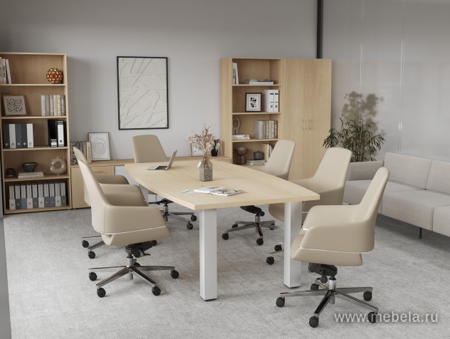 Стеллаж узкий средний