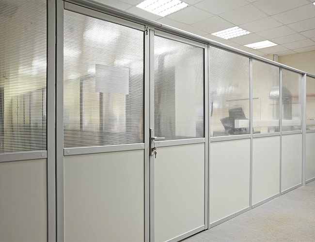 фото Стационарные перегородки №5