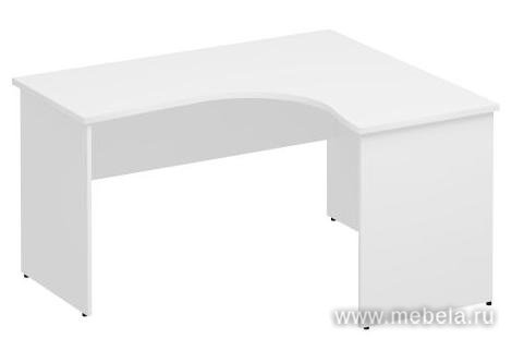 Стол эргономичный правый, с анатомической столешницей под правую руку