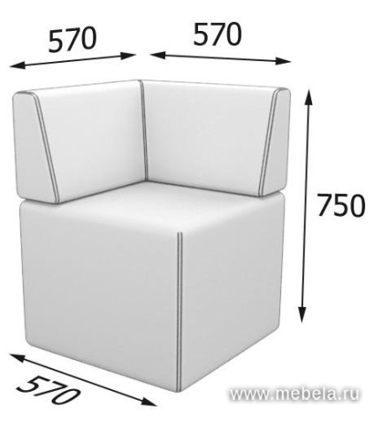 Секция угловая