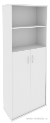 Офисный шкаф полуоткрытый