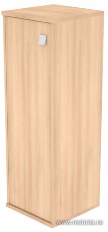 Офисный шкаф узкий средний закрытый