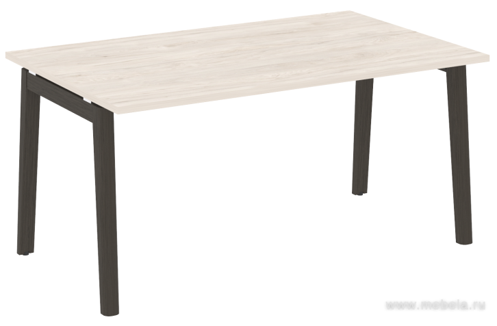 Стол переговорный, опоры - массив дерева