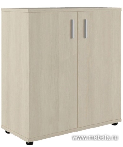 Офисный шкаф низкий закрытый