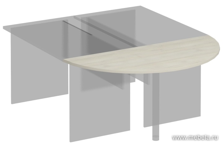 Брифинг-приставка к столу (без опоры)