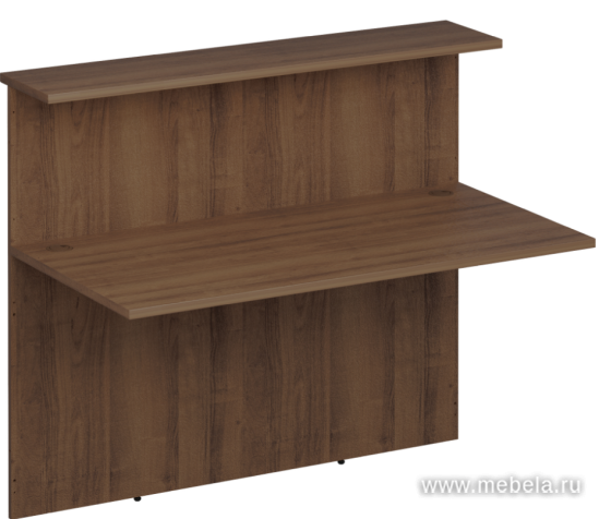 Модуль стойки ресепшен прямой с заглушками (без опор)