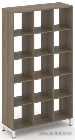 Каркас стеллажа 5 яруса (без вставок и задних стенок)