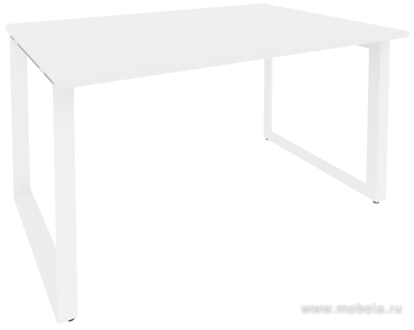 Стол для переговоров на О-образном металлокаркасе