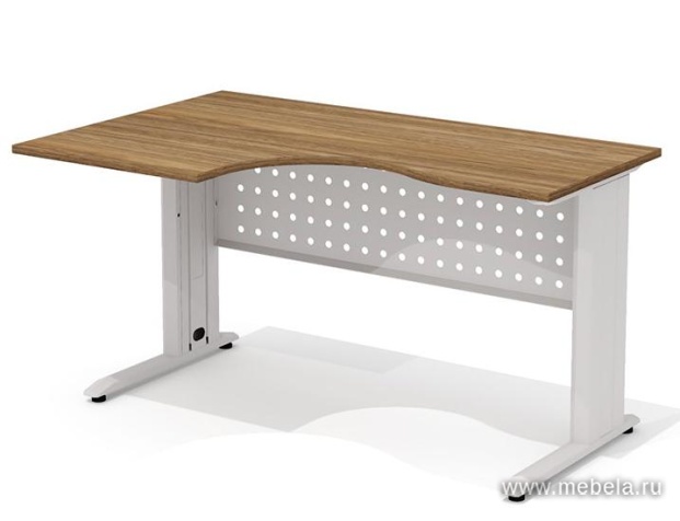 Стол эргономичный, на металлокаркасе