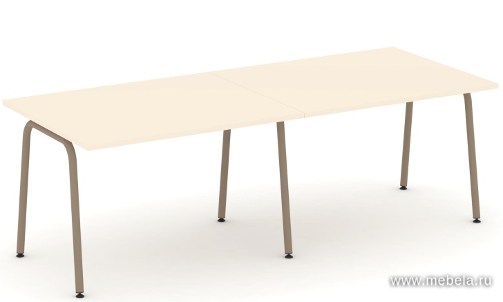 Стол переговорный на металлокаркасе