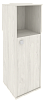Офисный шкаф средний узкий правый