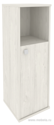 Офисный шкаф средний узкий правый