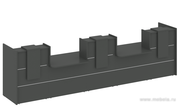Стойка ресепшен прямая №20