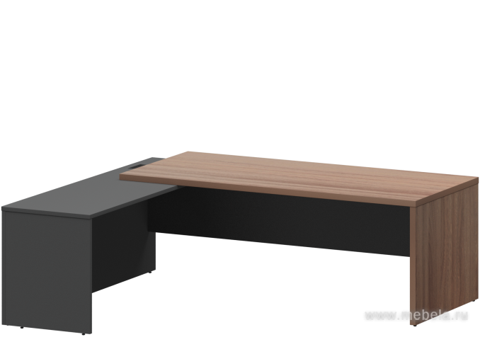 Стол руководителя с приставкой (левый)