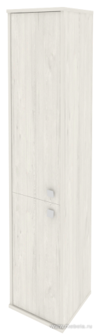 Офисный шкаф высокий узкий левый