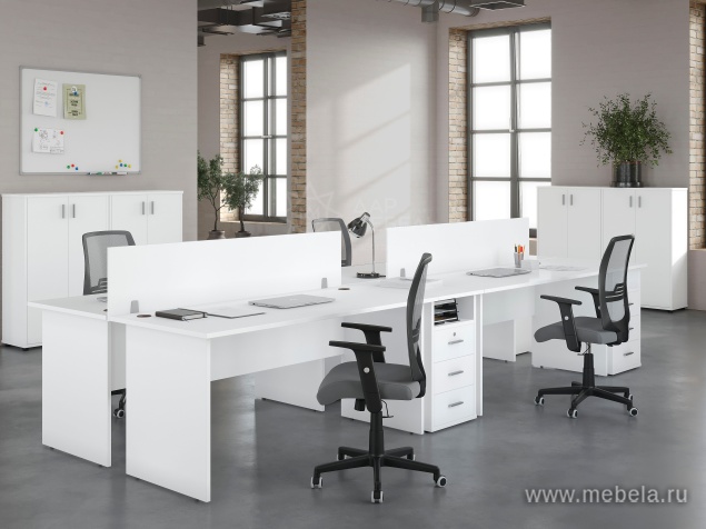 Тумба низкая с раздвижными фасадами