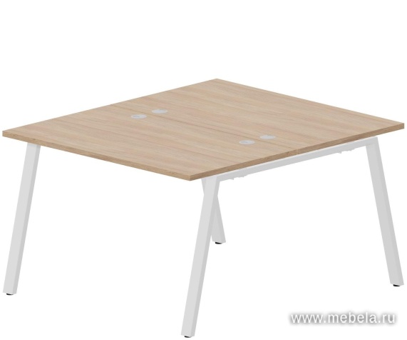 Составной Стол на 2 рабочих места (4 громмета)