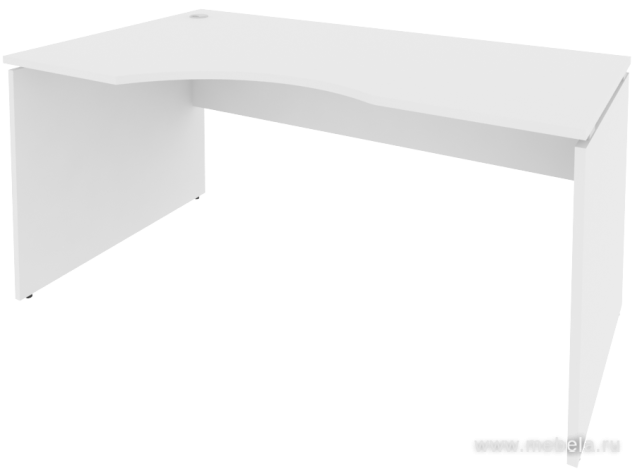 Стол криволинейный левый