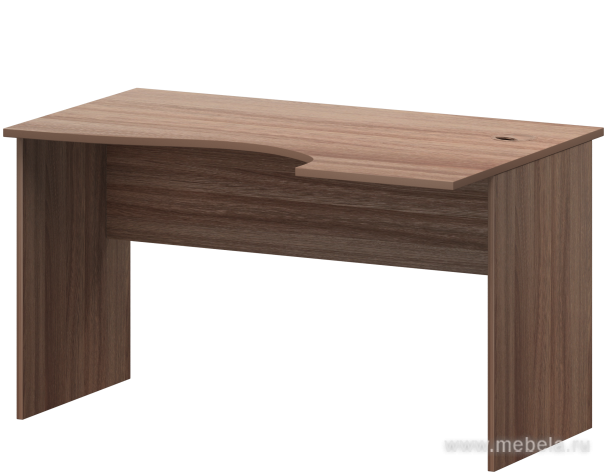 Письменный стол криволинейный, правый
