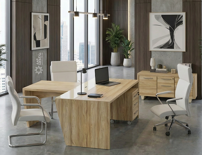 фото кабинет Корнер Гикори №5