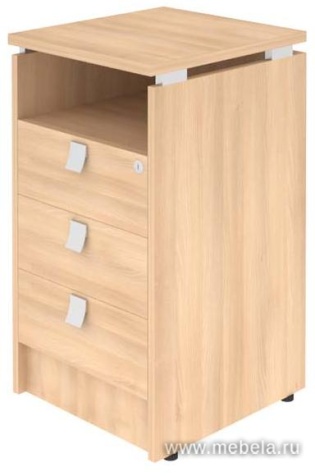 Тумба приставная (с замком)