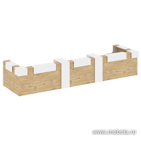 Стойка ресепшен прямая №20